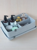 Корзина плетеная с крышкой