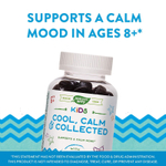 Nature's Way, Kids, Cool, Calm & Collected, успокаивающее средство для детей старше 8 лет, виноградный вкус, 40 жевательных конфет