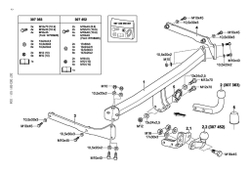 Фаркоп Westfalia 307363600001 Ford Fiesta хетчбек 2008-2019(паспорт и сертификат в комплекте)(без электрики)