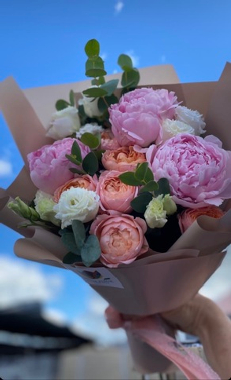 Букет «Нежность тысячи лепестков»