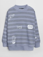 Спортивный костюм для девочки на весну голубой оверсайз