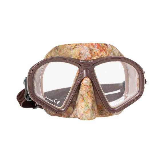 Маска подводная Marlin Matte 2.0 Camo Brown