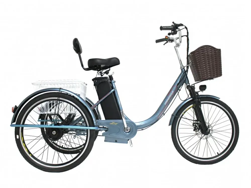 Электровелосипед Green Camel Трайк-B (R24 500W 48V 20Ah) задний привод