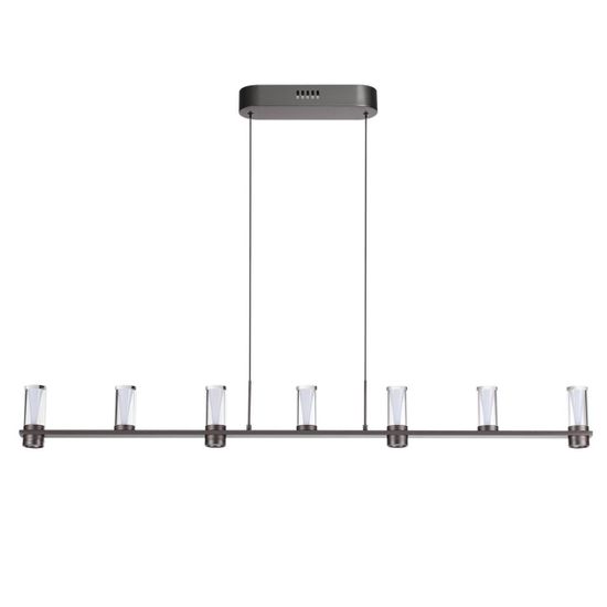 7143/45L HIGHTECH ODL26 Подвесной светильник черный gun powder/акрилл/металл IP20 LED 40W 2470Лм 3000K 180° 220V DEFANCE