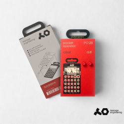 Teenage Engineering PO-28 + CA-X Pro (Красный)