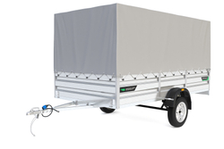 Тент + каркас на прицеп 3518- 03 (05) прямой