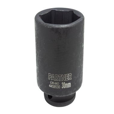 Головка ударная глубокая 30мм 6гр 1/2'' Partner PA-4458530
