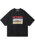 Мужская Футболка Horses