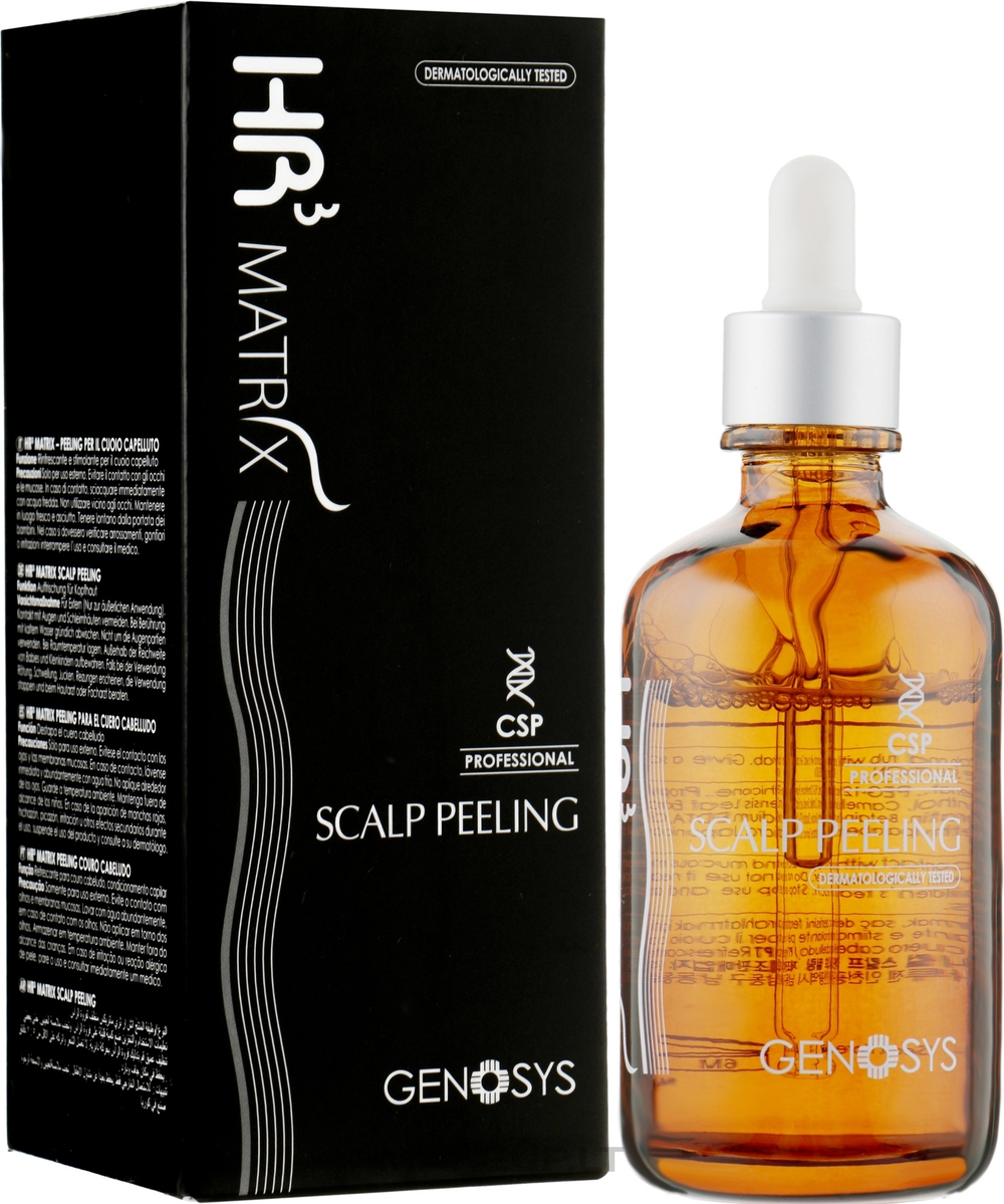 GENOSYS HR3 MATRIX Scalp peeling | Эксфолиант для кожи головы, 100 мл