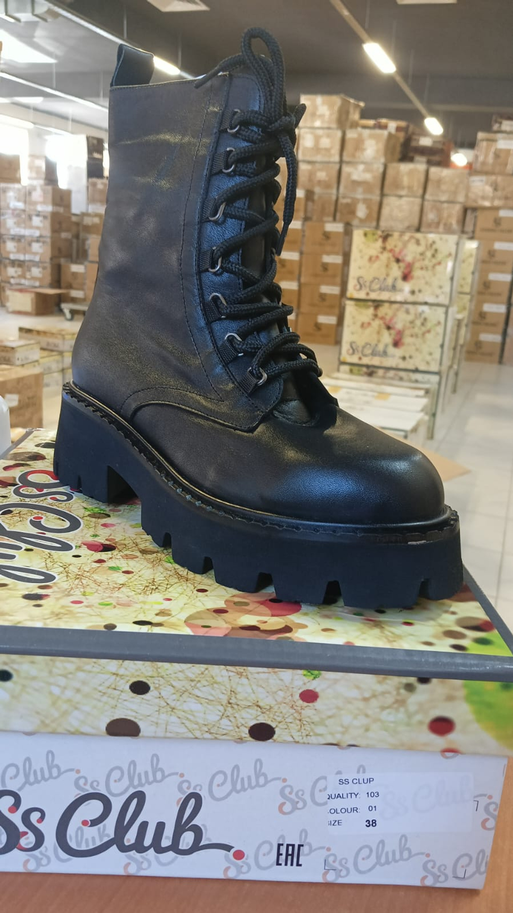 Ботинки женские SS CLUB 103-01 \239