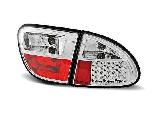 Задние фонари Seat Leon 1 chrome led