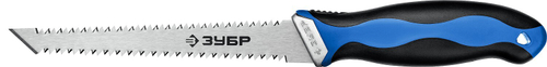 ЗУБР Гипрок 150 мм выкружная мини-ножовка для гипсокартона с двухсторонним лезвием