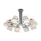 Люстра FR5691PL-08CH Нонна E14x8 Freya fr5691pl-08ch