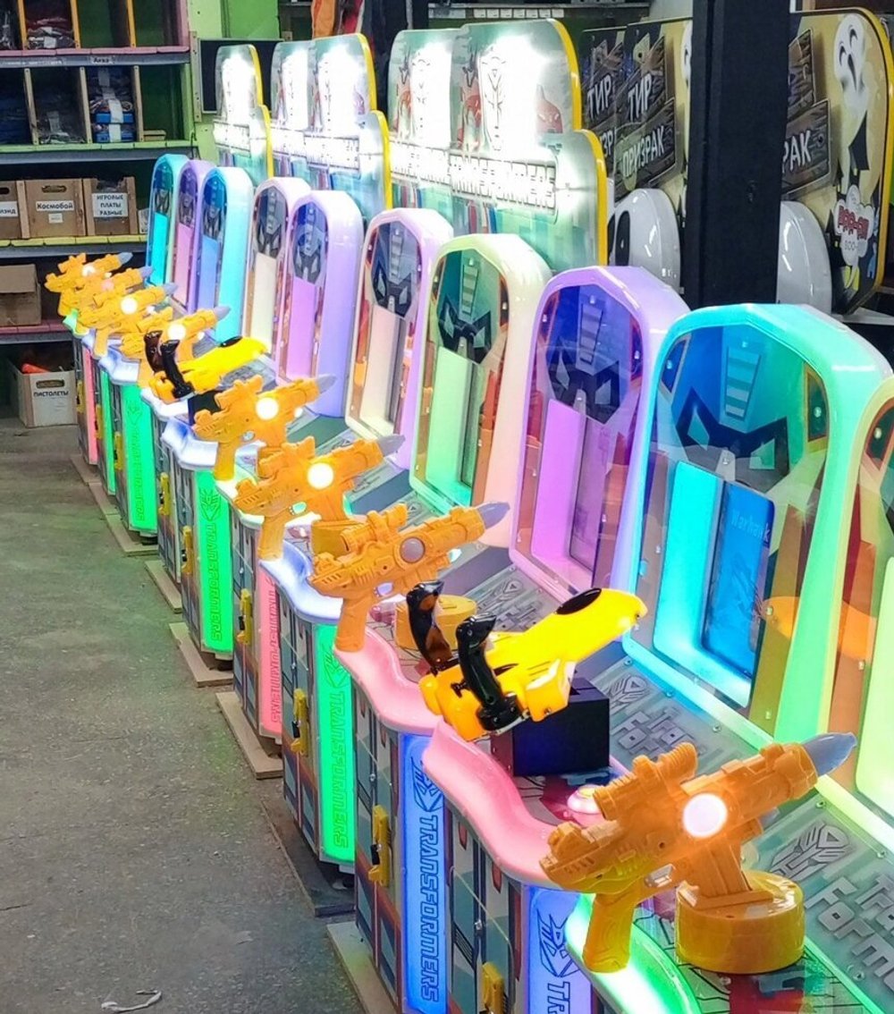 Детский автомат с видеоигрой 20 в 1 «Робот»