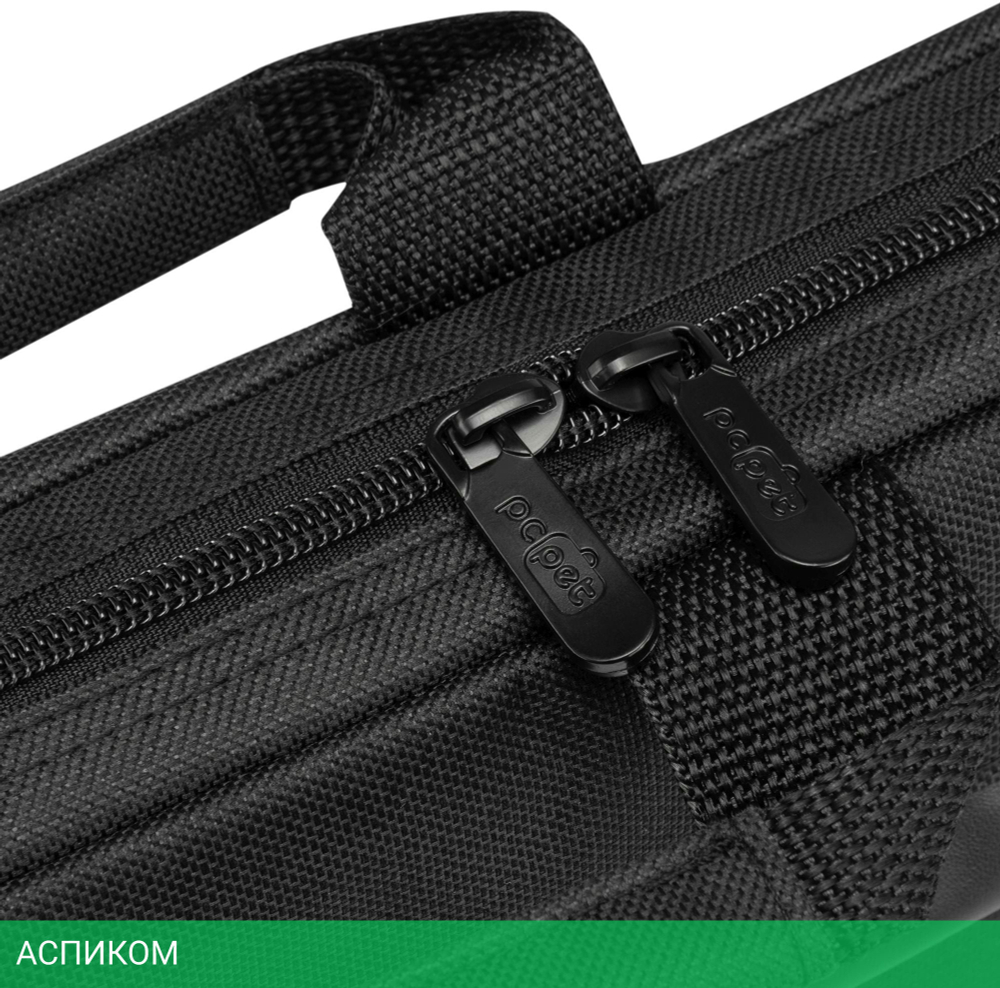 Сумка для ноутбука PC Pet HQ Classic черный (PCP-1002BK)