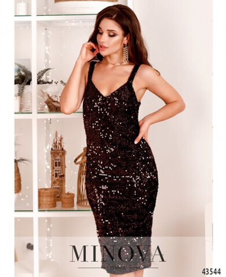 Платье 2040-бронза Minova Фото 2