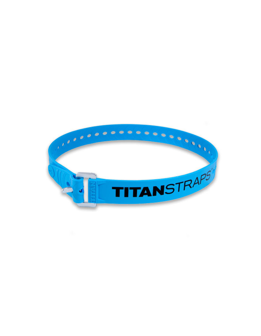 Ремень крепёжный TitanStraps Industrial голубой L = 76 см (Dmax = 22,6 см, Dmin = 5,5 см)