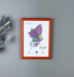 Фоторамка 15х21 см оранжевая, арт. 1521.592564