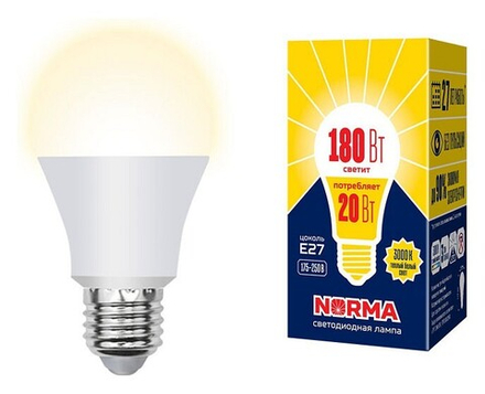 Лампа светодиодная Volpe  E27 20Вт 3000K UL-00004030