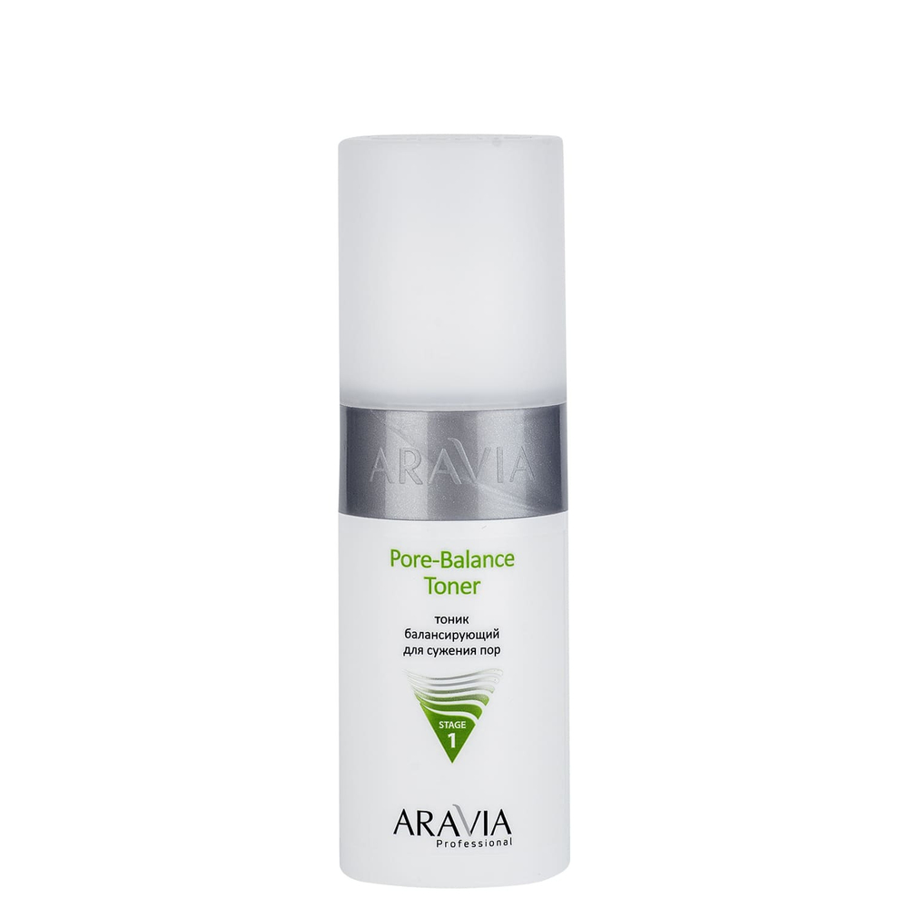 Aravia Professional Тоник для лица Pore-Balance Toner, балансирующий, для сужения пор, для жирной и проблемной кожи, 150 мл