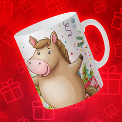 Новогодняя лошадка