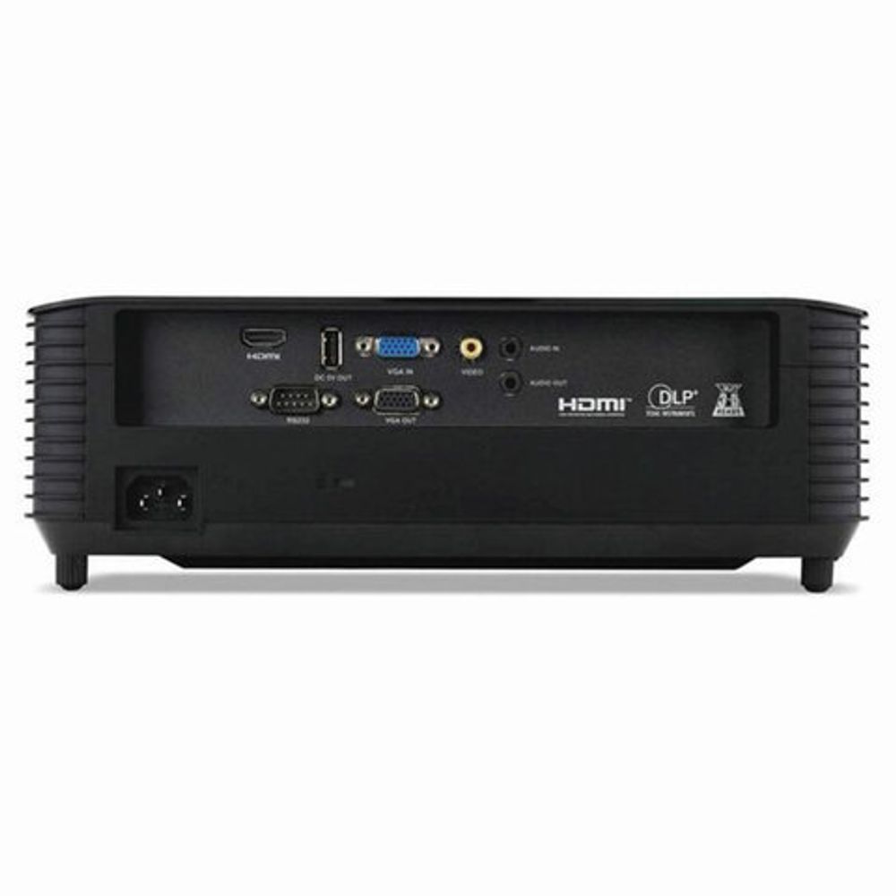 Проектор ACER X128HP DLP, 1024x768, 4:3, 4000 лм, 20000:1, 2,8 кг, MR.JR811.00Y