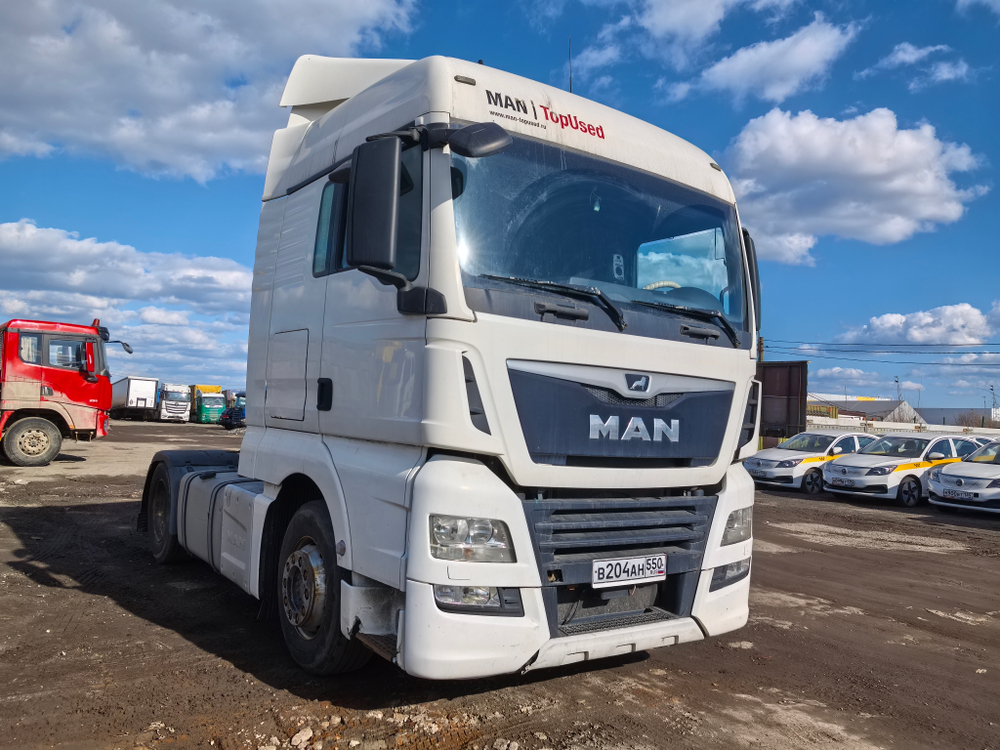 MAN TGX 4x2 Седельный тягач 18.420 4x2 BLS (Дизельный, 12,4 л, 420 л.с., АТ)