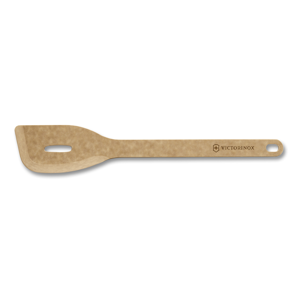 Брендовая элегантная швейцарская лопатка с отверстием (325x58 мм) Kitchen Utensils VICTORINOX 7.6204