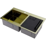 Кухонная мойка Omoikiri Akisame 86-2-Side-LG