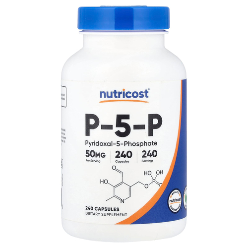 Nutricost, P-5-P, 240 капсул