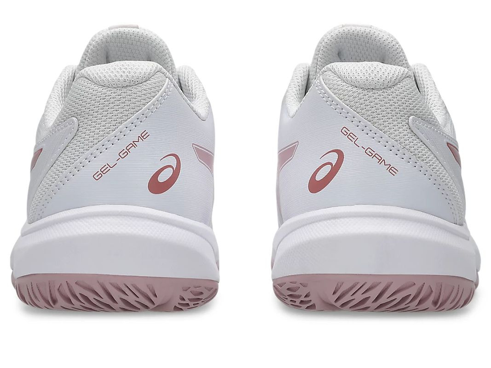 Детские теннисные кроссовки Asics Gel-Game GS - white/morganite