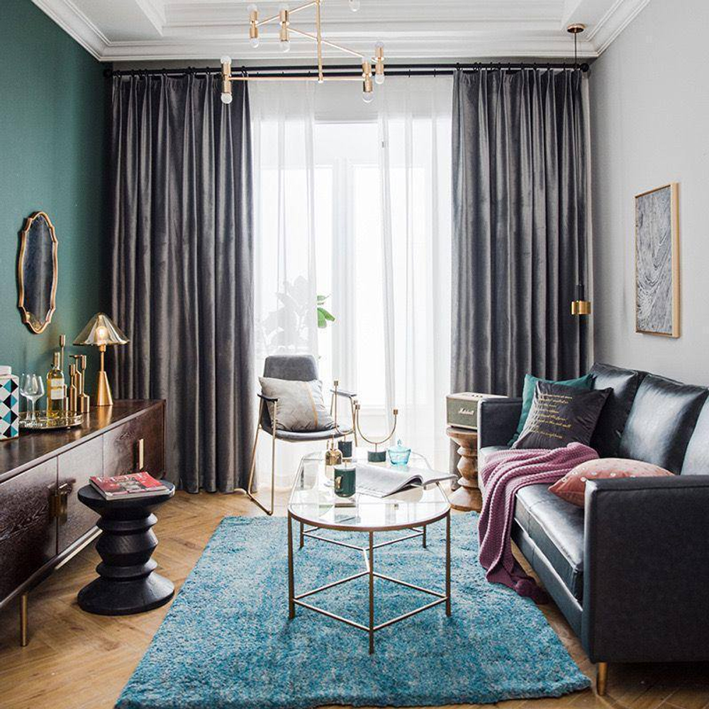 Бархатные шторы