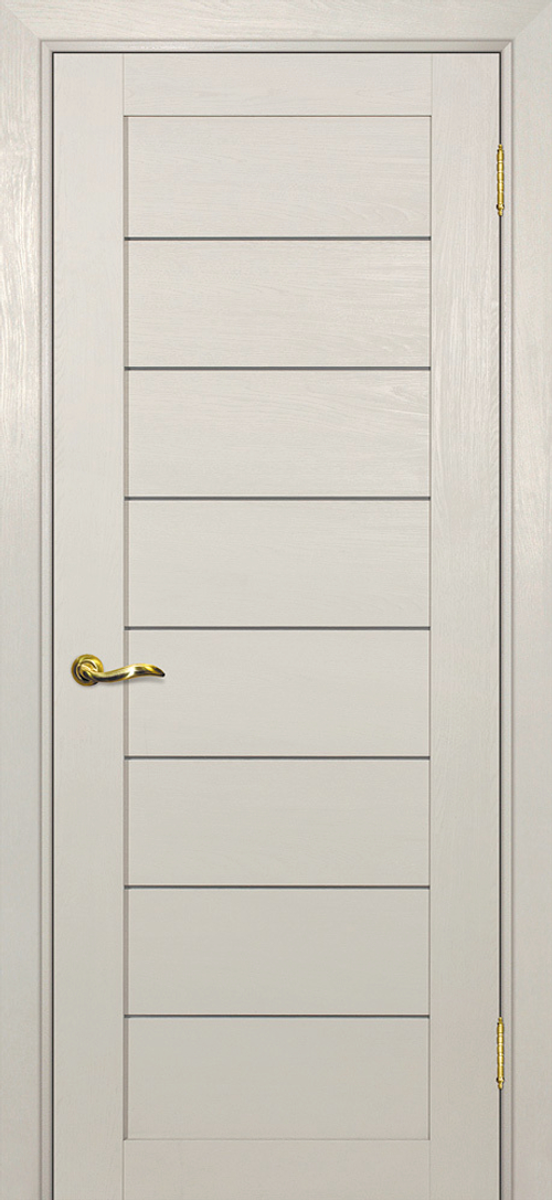 Дверь PSU-8 / Цвет Бланжевое дерево / белый сатинат / Двери PROFILO PORTE