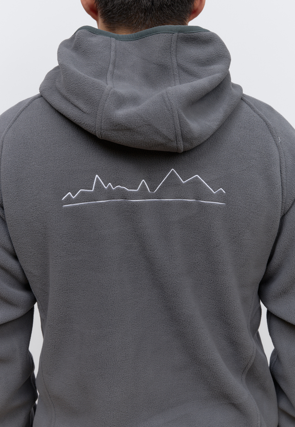 Флисовая кофта на замке ARGYMAQ EXPLORER GREY