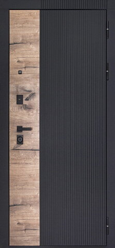 Стальная дверь "Арабика". Заказная модель.