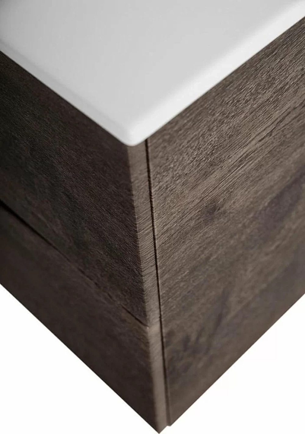 Тумба с раковиной BelBagno MARINO-CER-N-1200-2C-SO-RNG-P Rovere Nature Grigio