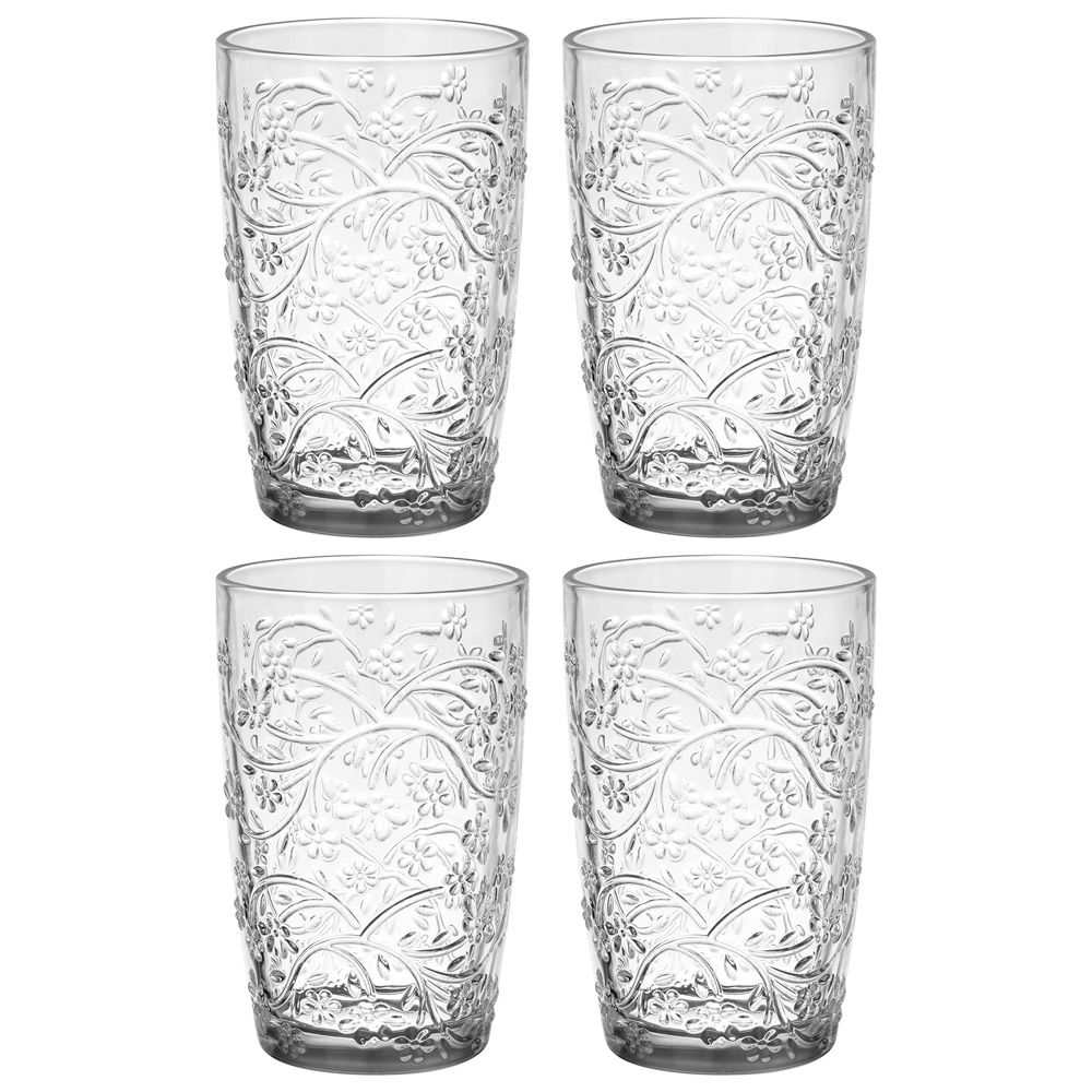 НАБОР СТАКАНОВ "BLOSSOM" 4 ШТ/370 МЛ