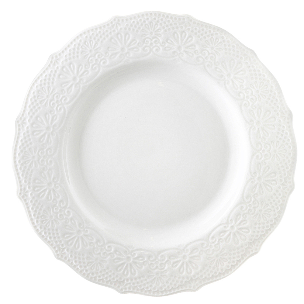Набор обеденных тарелок Tracery, d=26 см, 2 шт