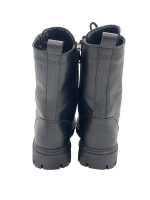 Ботинки с высоким берцем из натуральной кожи