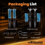 MaXpeedingrods T6 Suspension Coilovers Lowering Coils подходит для автомобиля Acura RL KB1 05-08