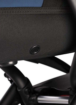Коляска для новорожденных Stokke YOYO3 Newborn Shell 0+ рама белая White Navy Blue