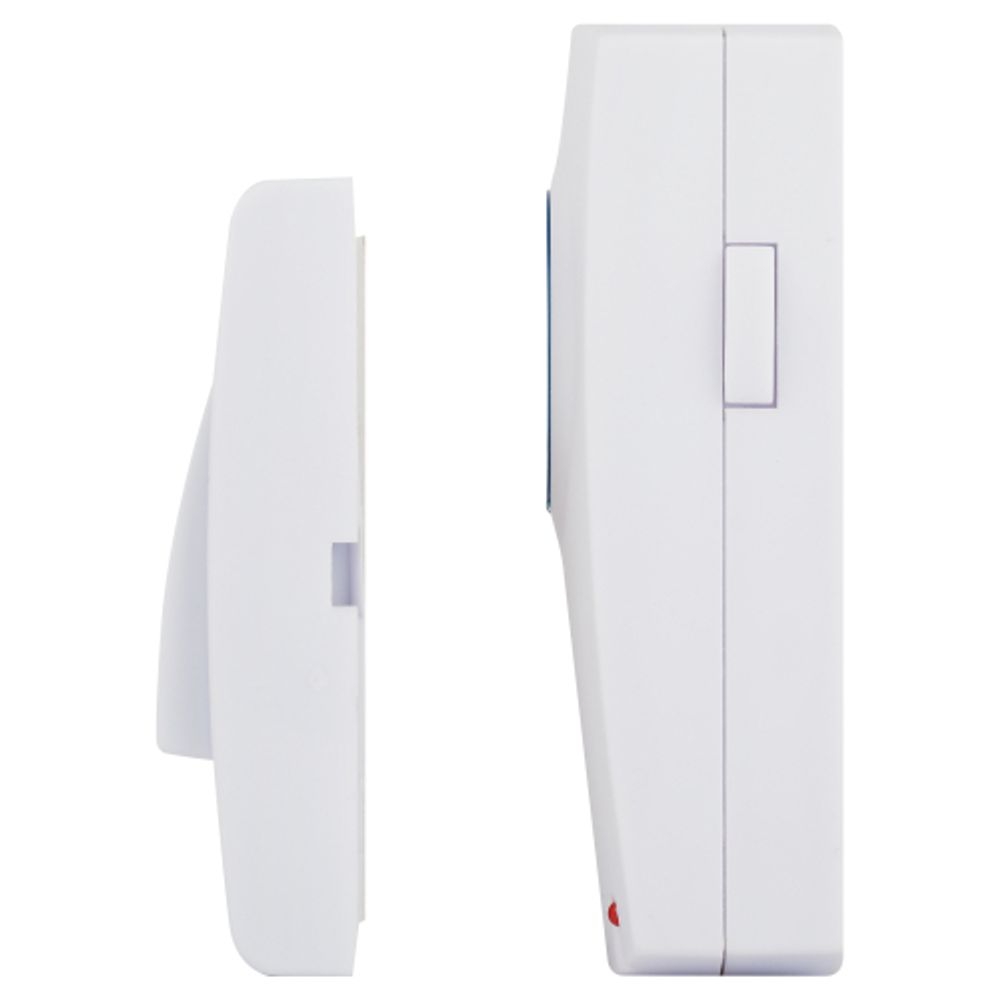 Звонок дверной ЭРА A04 беспроводной, белый | Электрозвонки беспроводные