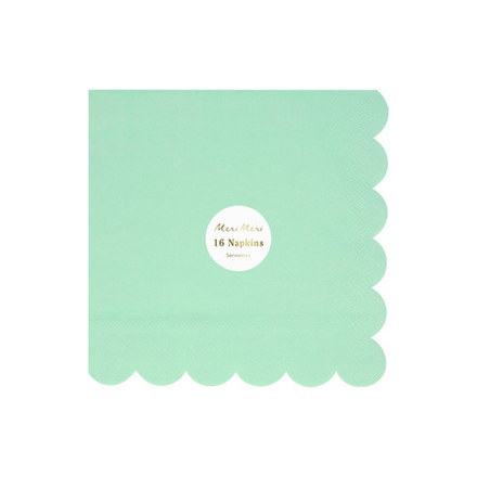 Салфетки большие "Мятные" 16 шт. (2024)