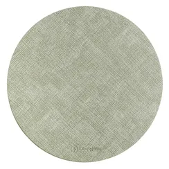 Набор из 4-х сервировочных салфеток leanera, D35 см, мятные