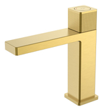 Boheme Смеситель автоматический для раковины QUAD Matt Gold