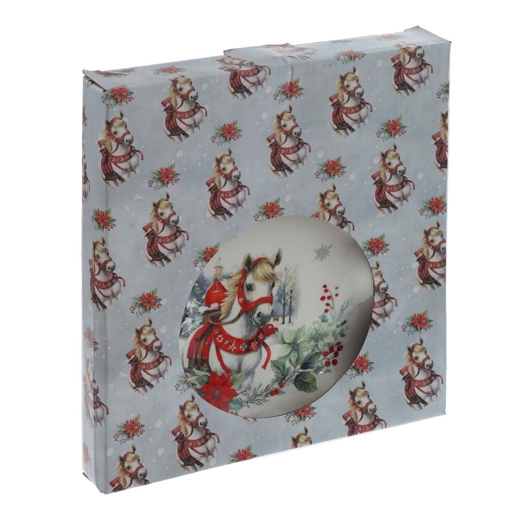 GAEM Блюдо "Лошадь", L20,5 W23 H2 см