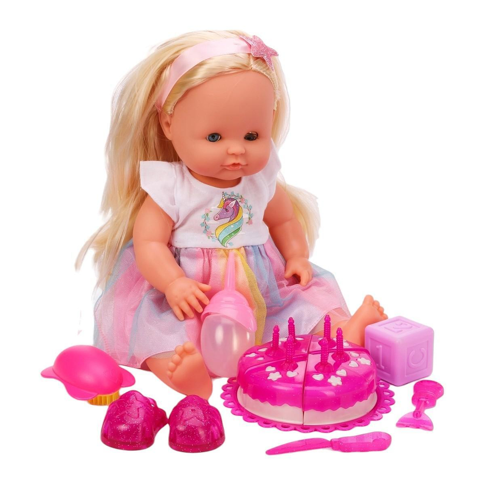 Пупс функциональный с аксесс., коробка YL2340H-C