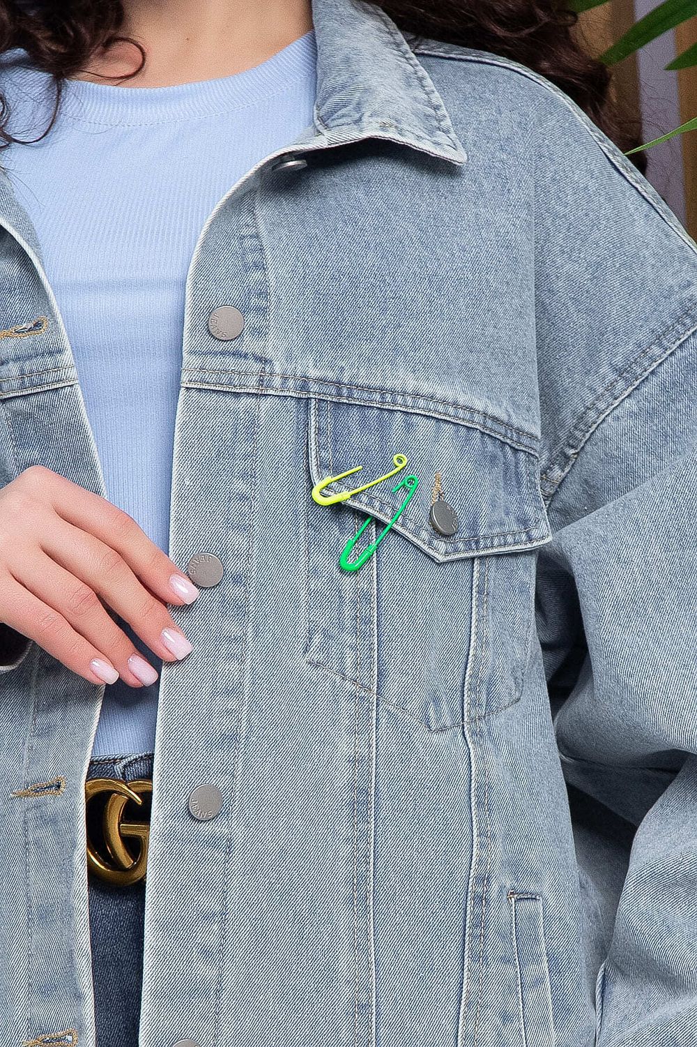 Жакет джинсовый Милана (серо-голубая) Б13370-4М LT Collection