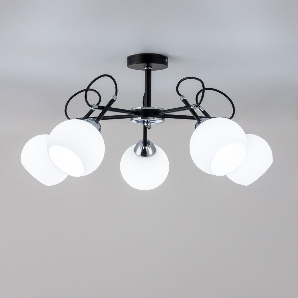 Citilux Стивен CL141251 Люстра потолочная Чёрная