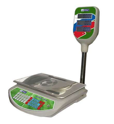 Торговые весы МИДЛ МТ 30 МГЖА "Футбол 2018"